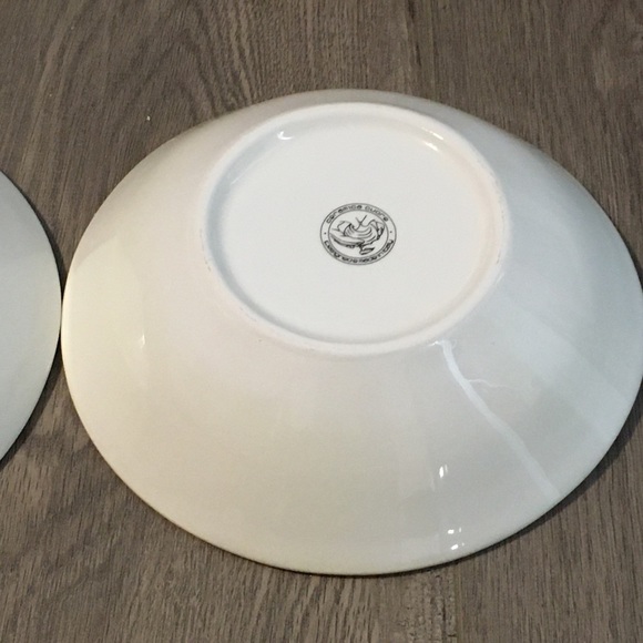 New Set 2 Ceramica Cuoro 9” Bowls Italian Scene - Picture 10 of 11